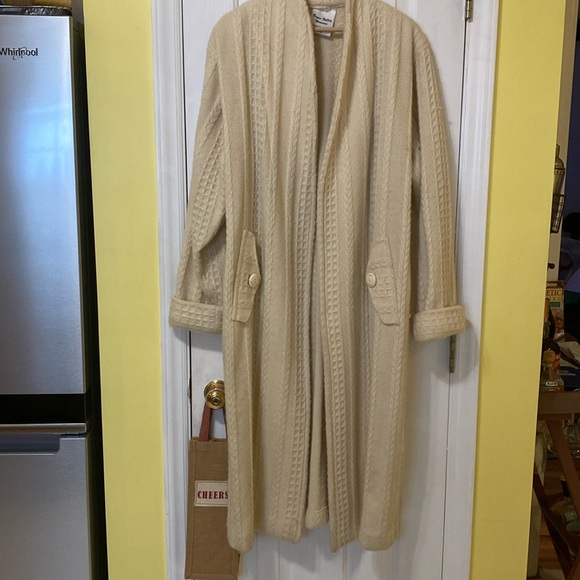BOYNE VALLEY WEAVERS FULL LENGTH WOOL COAT ONE SIZE - Picture 1 of 14